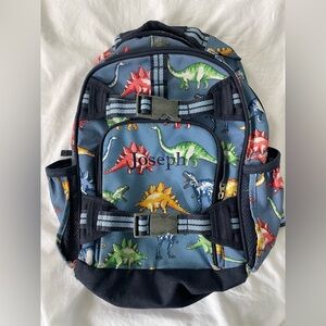 🦖 Pottery Barn Kids Lg Mackenzie Multi Dino Backpack - “Joseph”